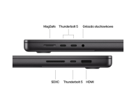 Apple MacBook Pro M5 Pro/64GB/1TB/Mac OS Gwiezdna Czerń 20R GPU US - 1506859 - zdjęcie 7